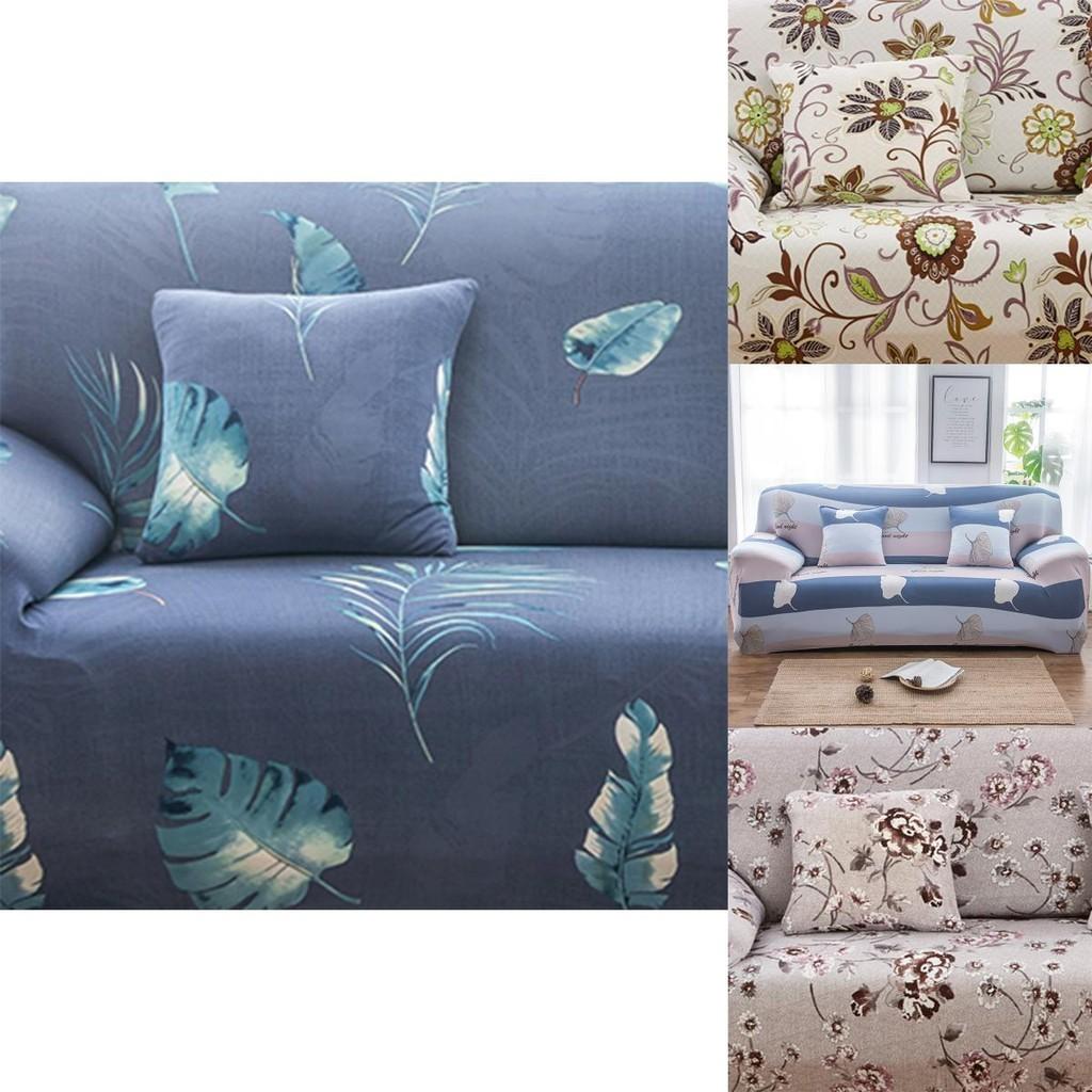 Blumenmuster Sofaüberwurf Schonbezug Weich Und Elastisch Anti-Rutsch Dehnbar Couchbezug Erhältlich In Mehreren Größen