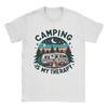 Camping Graphic Tshirt For Unisex Unisex Life Is Better By The Campfire Tops Love Camping Shirt Camper Gift Short Sleeve T Shirt
