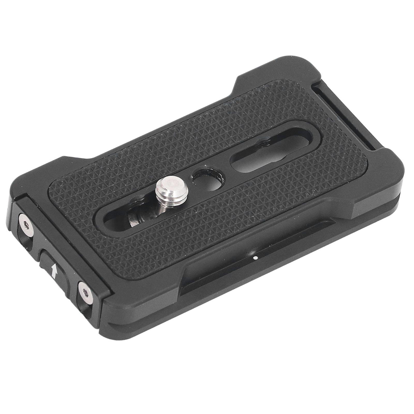

Camera QR Plate 1 4in Mounting Screw 8KG Capacity Aluminum Alloy Universal Fit for Arca Standard Tripod Head