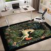 1pc Medieval Pastoral Magic Unicorn Carpet Rug for Living Room Bedroom Home Sofa Decoration,Kids play Non-slip Floor Mat