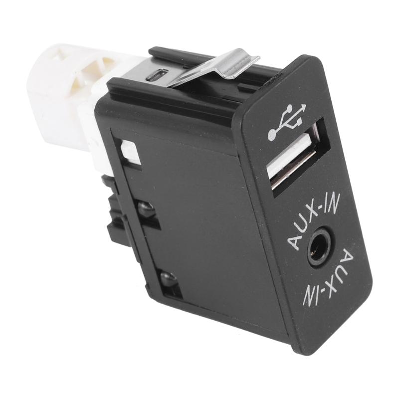 USB AUX Input Socket Switch Replacement AUX In Plug Auxiliary Input Socket Adapter for E60 E61 E63 E64 E81 E82 E84 E87