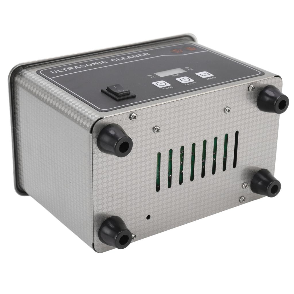 40KHz 800ml Cleaner Large Capacity Portable Low Noise Ultrasonic Cleaning Machine for Glass Jewelry