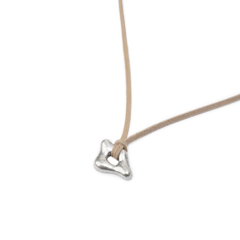 LEWITT LEATHER PENDANT NECKLACE