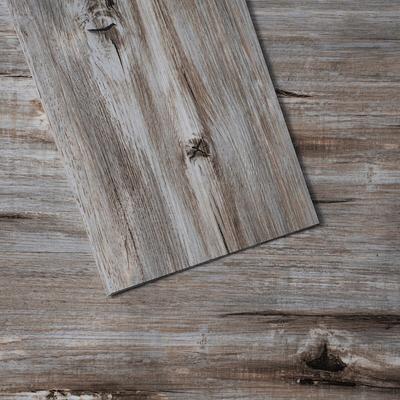 Self Adhesive Vinyl Floor Tiles 36 X 6 Inch, 36 Tiles 0.62mm Thick Peel & Stick, Vintage Wood Grain DIY Flooring for Kitchen, Dining Room, Bedrooms &