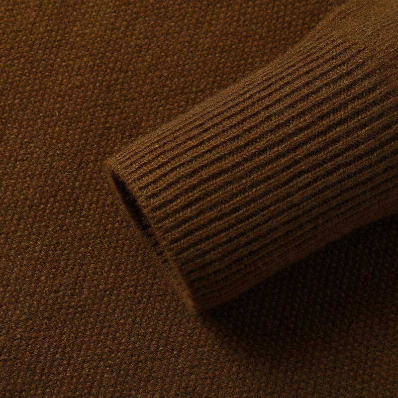 SNOWFLYING Women's Hooded 100% Wool Sweater