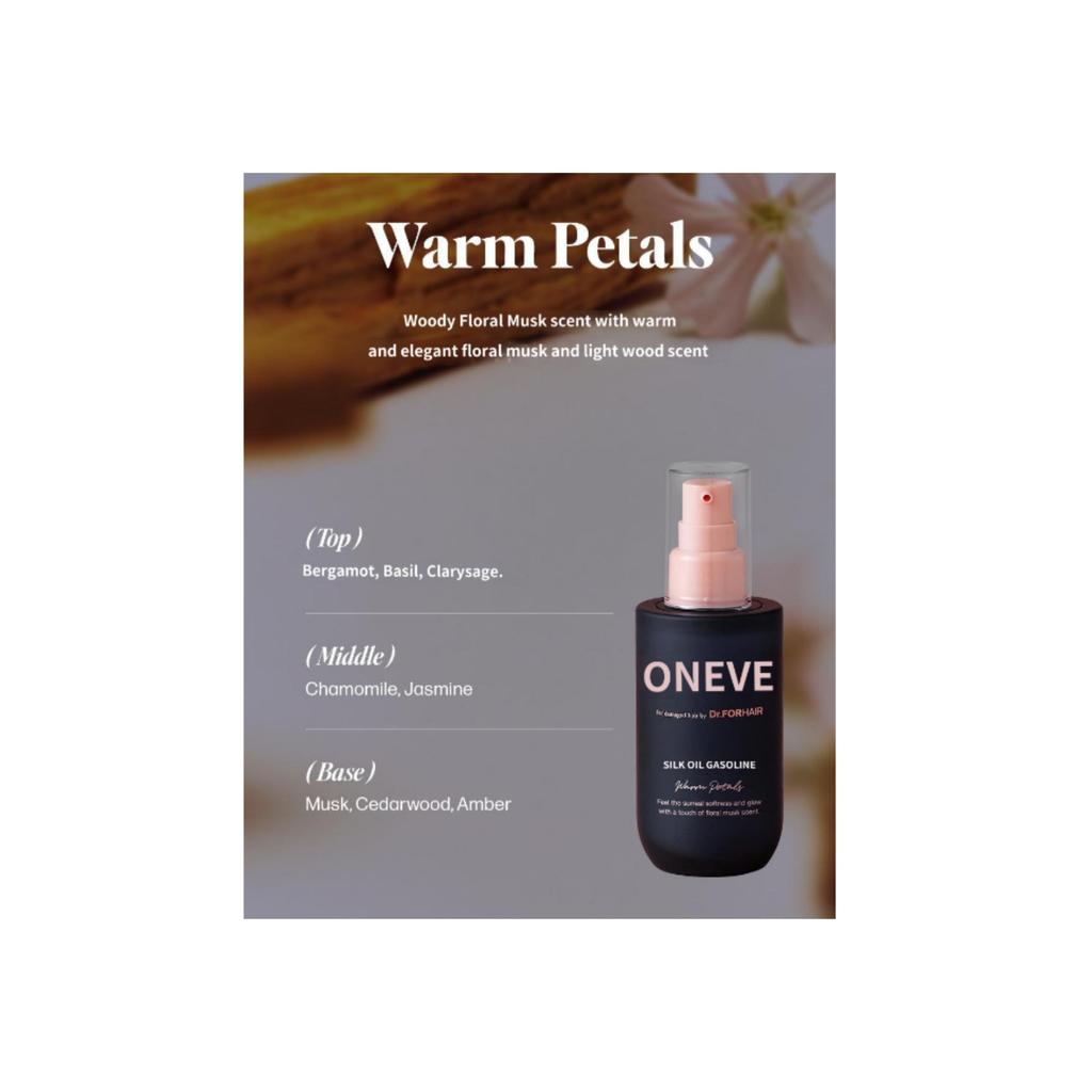 [1&1] Coffret Double Plan Huile Essence Soie Annove (70 ml + 70 ml), Pétale chaud