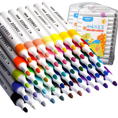 M&G Hot Sale Acrylic Markers 24/36/48 Colours Watercolour Pens Stationery Set for Schools Offices Promotional Art Markers