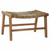 DKD Home Decor-DKD Home Decor Bench 65 X 47 X 40 Cm Natural Teak Plastic Light Brown