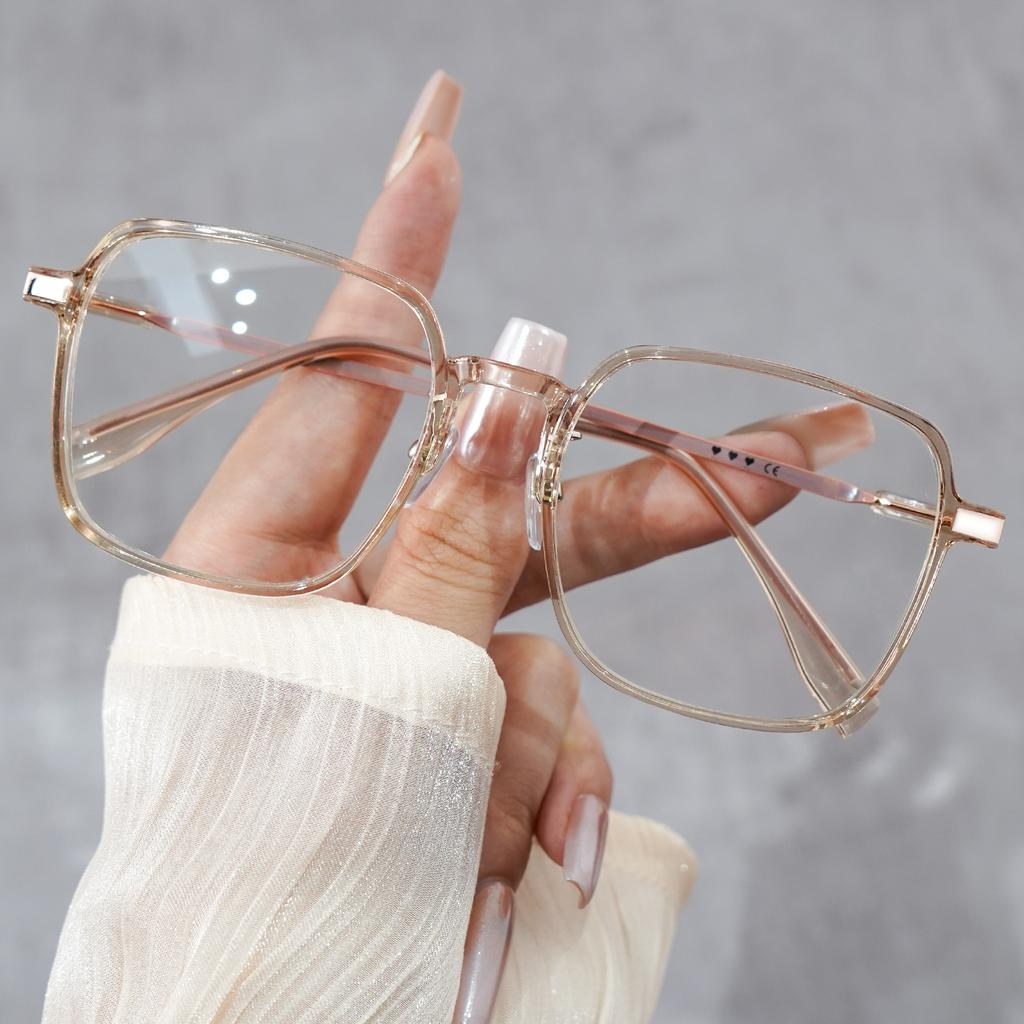 Ultra-Light Large Frame Photochromic  Glasses for Women Men - Fashionable & Casual Style, Perfect for Casual Attire