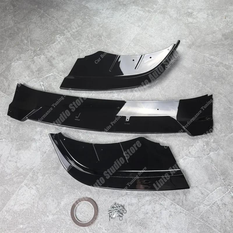 ABS Front Bumper Lip Spoiler Splitter For BMW 5 Gran Turismo F07 GT 2009-2017 520i 520d 530i 530d 535i 535d 550i Bodykits Tuning