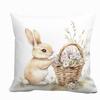 Vikama Easter Bunny Throw Cushion Set For Living Room Sofa Cushion Set For Bedroom Office Pillow Set For Holiday Home Decoration