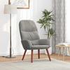 Relax Chair Light Grey Velvet