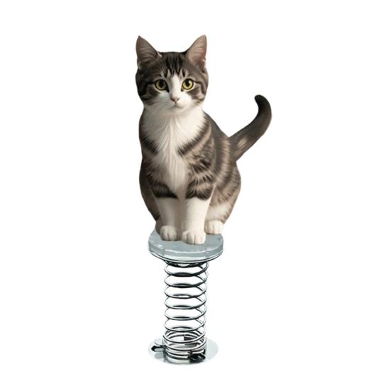 

Акриловая пружинная фигурка кошки, милый качающийся стенд для приборной панели, зеркала заднего вида, подвесное украшение, мультяшный животный аксессуар для автомобиля, стола 1