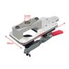 1 Set Woodworking Hinge Hole Locator 35MM Aluminum Alloy Hinge Puncher Wood Locator Hinge Boring Jig Drilling Guide Locator
