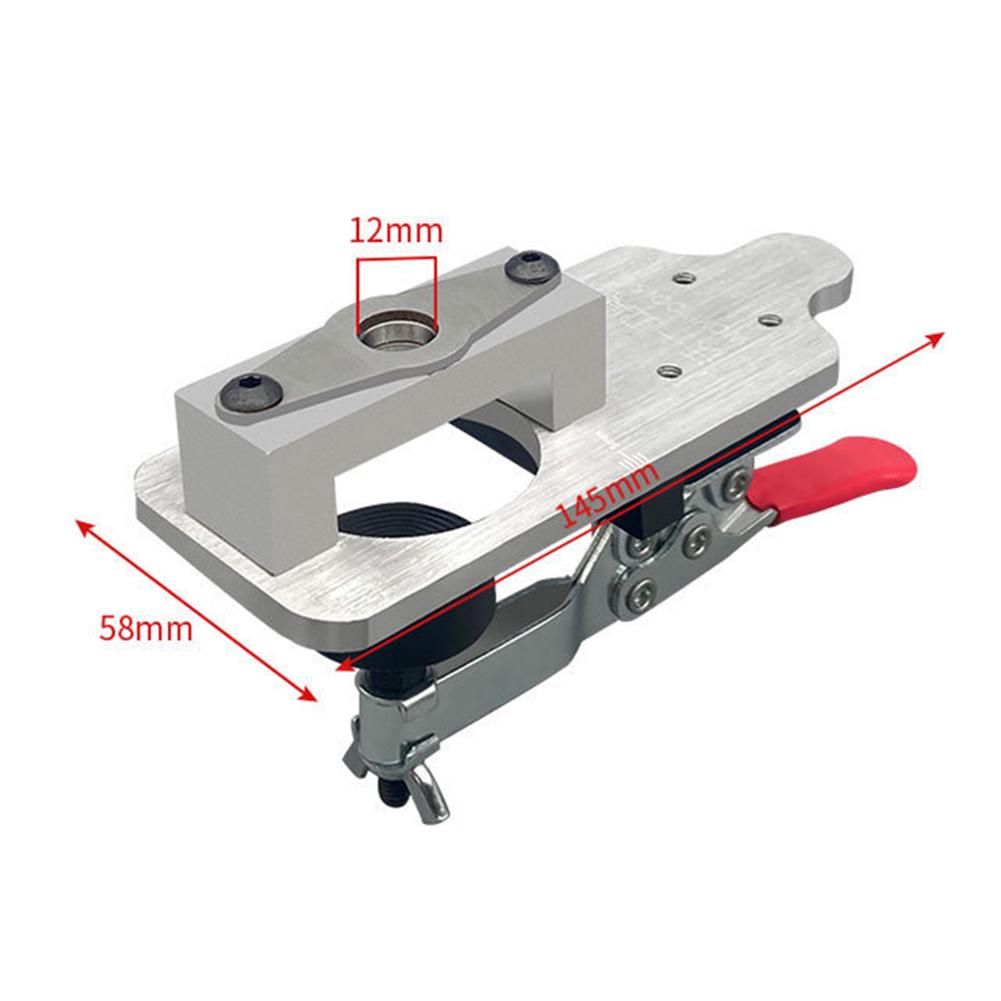 1 Set Woodworking Hinge Hole Locator 35MM Aluminum Alloy Hinge Puncher Wood Locator Hinge Boring Jig Drilling Guide Locator