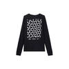 Nike Dri-fit Alphabet Logo Printing Long Sleeves Round Neck Black Men's DH0714-010