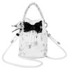 Tasche weiße Mondhibiskus