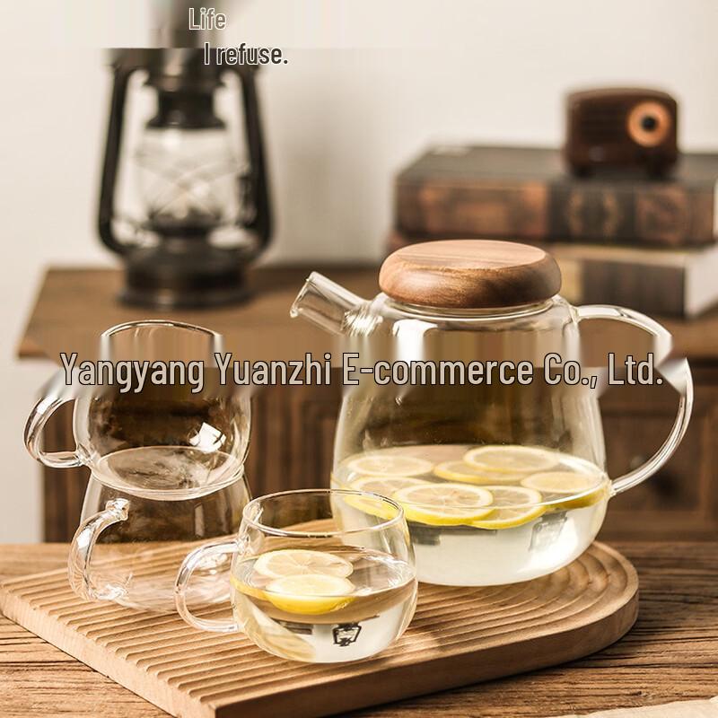 Japanese Style Heat-Resistant Glass Pitcher Set
