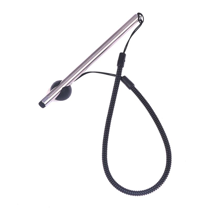 Touch Screen Mobile Phone Accessories Stylus Pen Spring Rope Capacitive Pens With Anti-loss Spring Rope And Silicone Seat