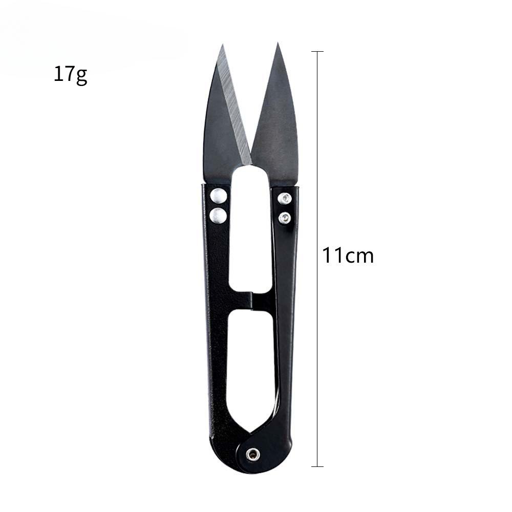 

1/12 шт U-образные швейные ножницы, нитеобрезатель для пряжи, ниток, ножницы для рукоделия, швейные принадлежности для самостоятельного шитья 1 pcs чёрный
