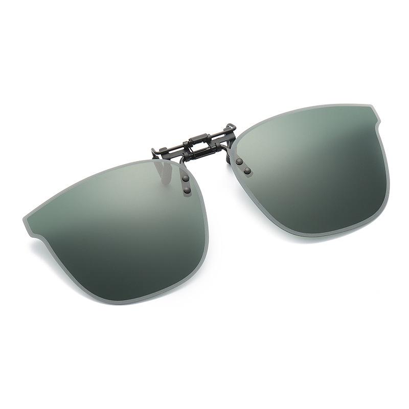 

Клип-зажим для солнцезащитных очков, солнцезащитные очки для мужчин, вождение, поляризованные линзы, изменяющие цвет близорукость, чехол для очков, день и ночь, женщины