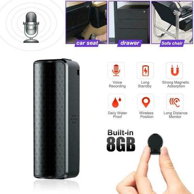 Automatic Voice Recorder Simple Operation Compact Design Portable Rechargeable Voice-Activated Recording Device