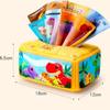 Pulling Game Baby Tissue Box Toy Education Montessori Children Cloth Toys  6-18 Month