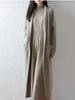 Women's Over-the-Knee Wool Cardigan: Warm, Loose, Slimming Knitwear for Autumn/Winter