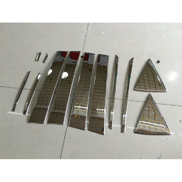 Steel Pillar Post Trim Window Cover Trim for 2016- Lexus RX350 RX450h 12pc