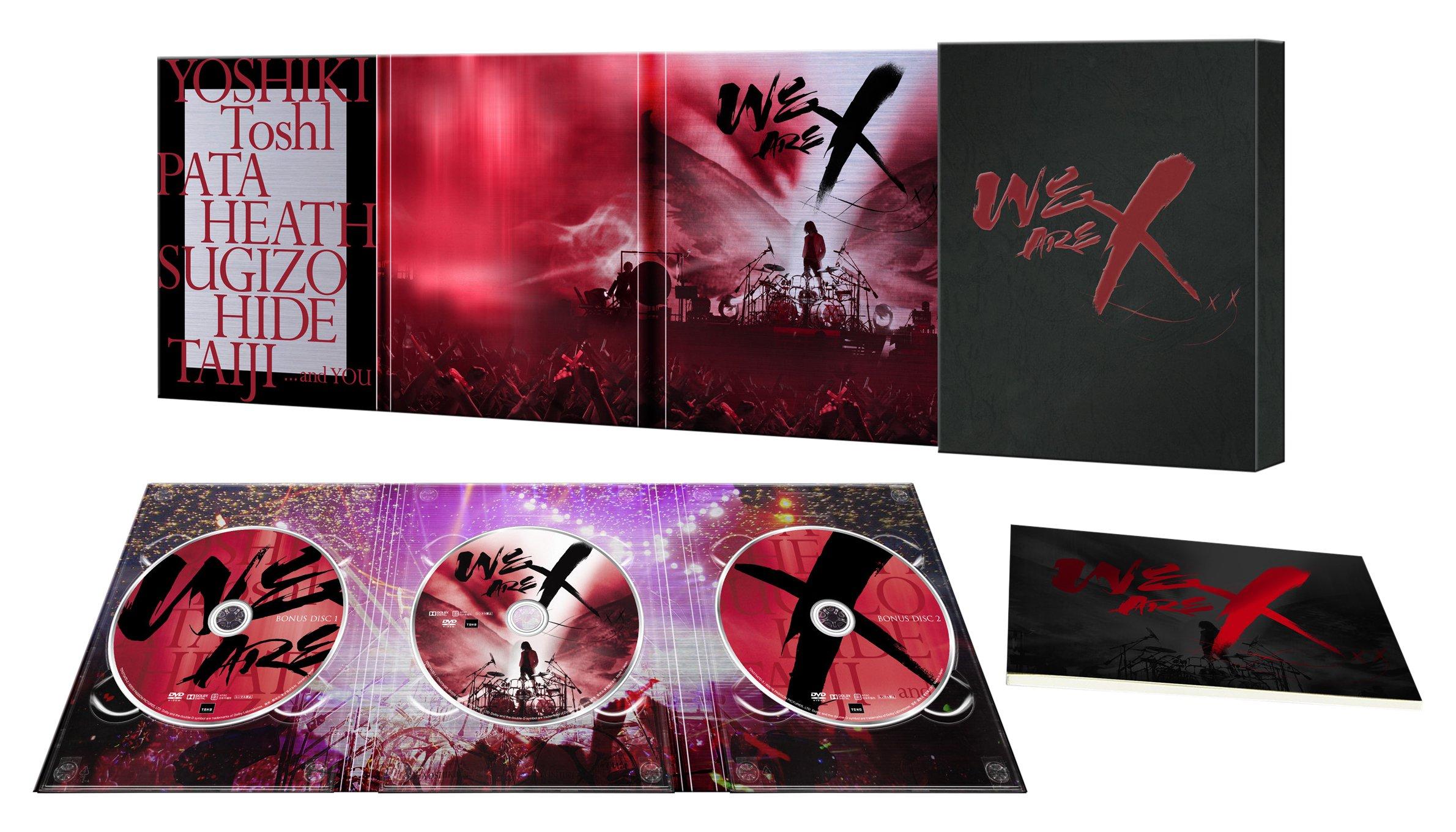 

We Are X DVD Спеціальне видання (Набір з 3 штук)