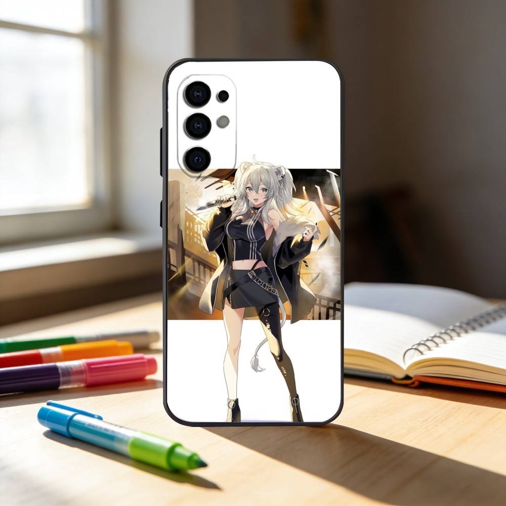 S-Shishiro Botan Phone Case For Samsung S25,S24,S21,S22,S23,S30,Ultra,S20,Plus,Fe,Note,10,9,5G Black Cover