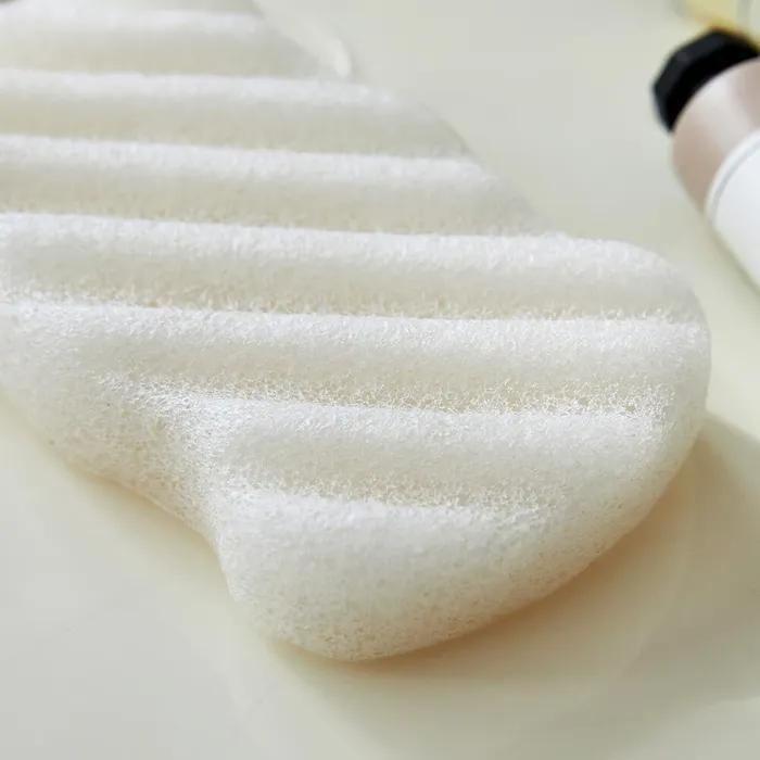 Puf de curățare Konjac pur Pătrat Nucă