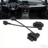 OBD24P Female To 16P Male Adapter Cable Link Wire For Automotive Diagnostic Tools With Stable Signal Transmission