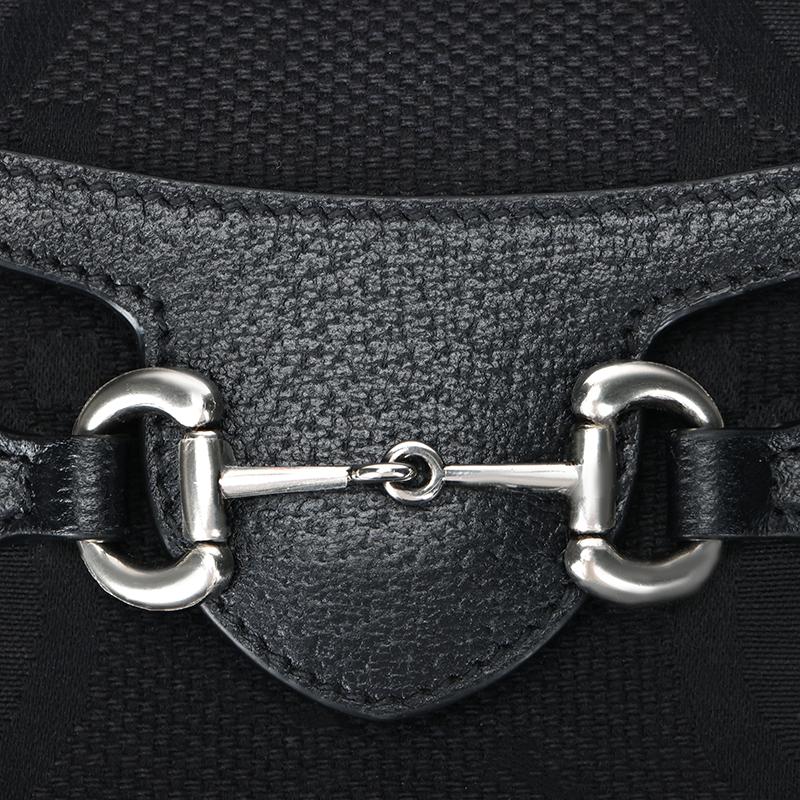 Gucci Crossbody Bag Horsebit 1955 Distressed Adjustable Shoulder Strap with Magnetic Buckle Closure Canvas and Leather Box Camera Shoulder Mini Men's