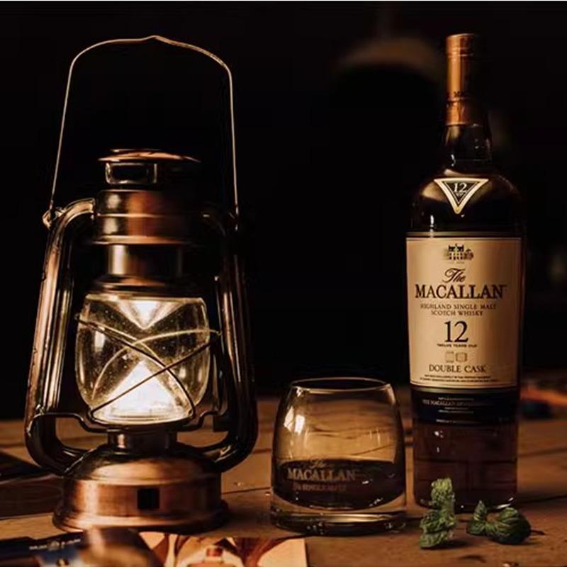 Macallan Exclusive Single Malt Whiskey Glass Crystal Wine Tumbler Vodka Cognac Brandy Snifter Gather Together Mouth Tasting Cup