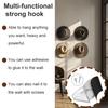 Cowboy Hat Wall Hook Adhesive Screw Mount Heavy Duty Acrylic Multifunction Wide Brim Cowgirl Hat Hanger Organizer Display Rack