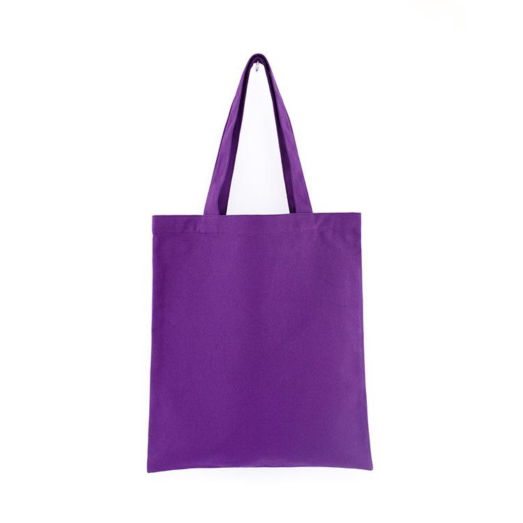 Diy Shopping Bags Women Solid Canvas Bags Casual Tote Shoulder Bags Girls Female Portable Handbags Shopping Bag
