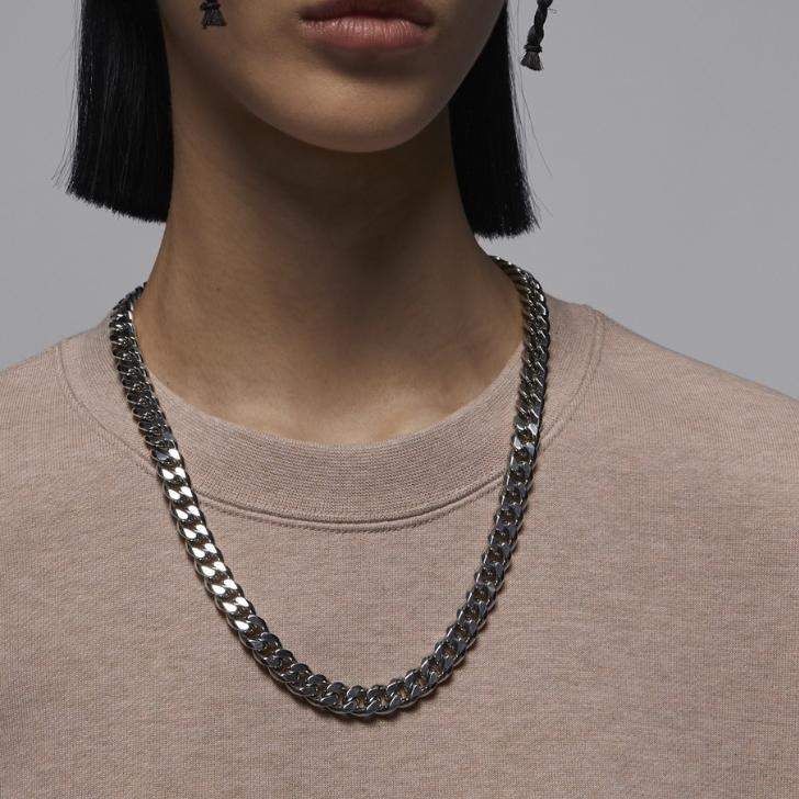 Jordan Solid Color Crew Neck Casual Long Sleeve Sweatshirt Women sweatshirt Medium-Brown FB5117-244