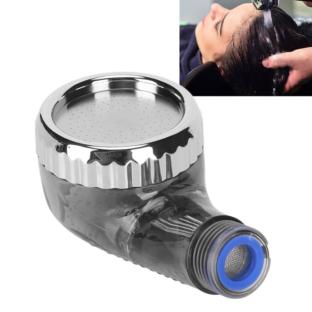 Plastic Shower Head Stainless Steel Filter Nozzle Pressure Boost Shower Head for Shampoo Chair Bed