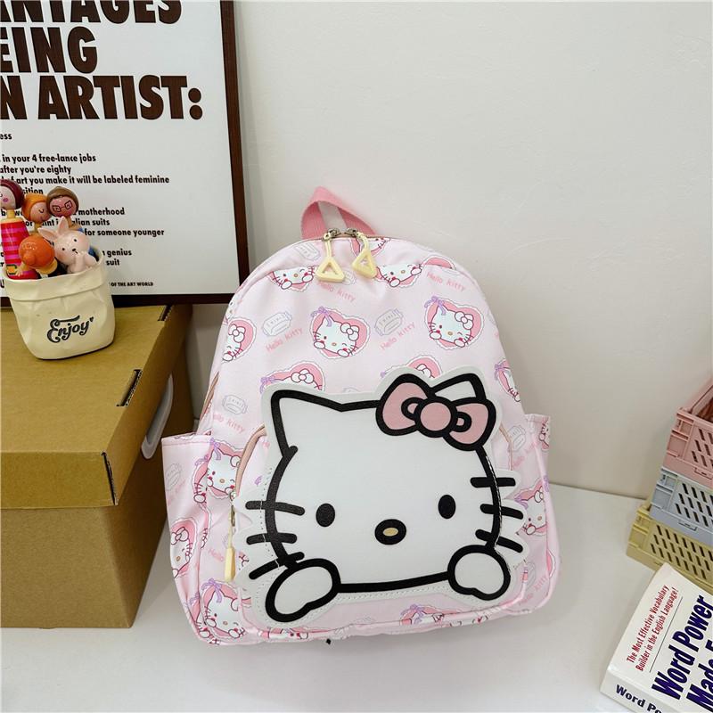 New Cartoon Lightweight Kids' Backpack - Cute Double Shoulder Bag for Boys and Girls