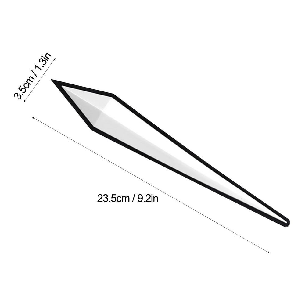 

Защитная полоса для автомобильного бампера, защита от столкновений, угловая защита от царапин, наклейки, автомобильные аксессуары с динамическим long section 18o3