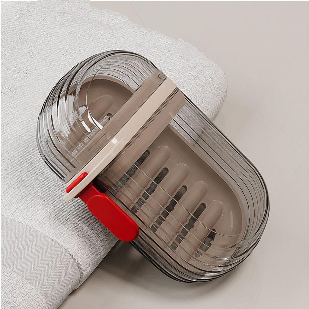 Travel Portable Soap Box, Business Trip Soap Box, Plastic Sealed Leak Proof Box, Bathroom Soap Box