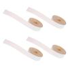 4 Rolls Lampshade Edge Tape Sticky Self Adhesive Fabric Hem Tape for DIY Sewing Projects Curtain Binding Seaming Quilting Piping