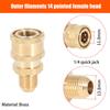 High Pressure Water Gun Water Pipe Quick Connector Car Washing Machine Water Outlet Accessories