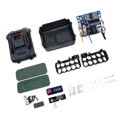 Obudowa Baterii Zastępcza Do Narzędzia Elektrycznego 10/15/20 Rdzeni Obudowa z Tworzywa ABS z Systemem Zarządzania Ciepłem Zabezpieczeniami Płytka Drukowana Płytka Ładowania