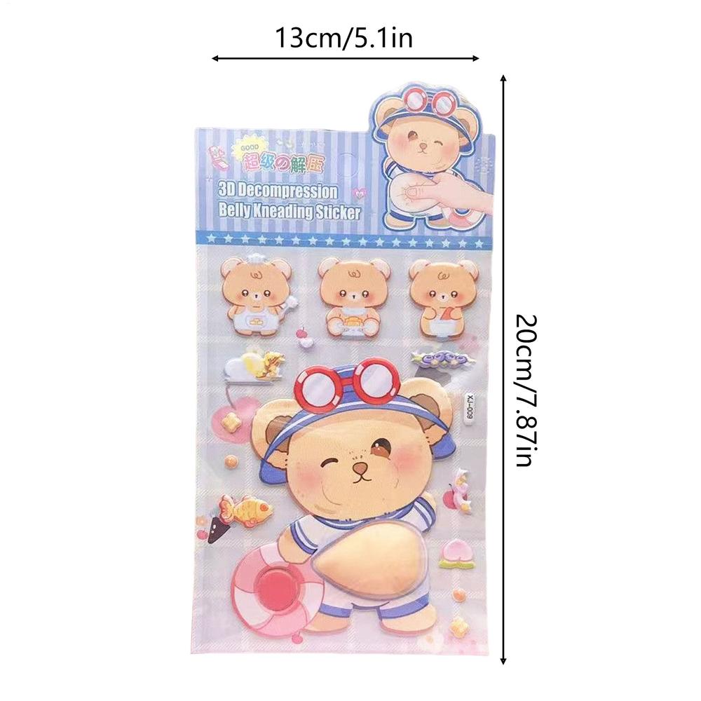 

Animal Stickers For Kids Cartoon Animal Decal Soft Belly Design Scrapbook Stickers For Kids Adults Classroom Reward Laptop