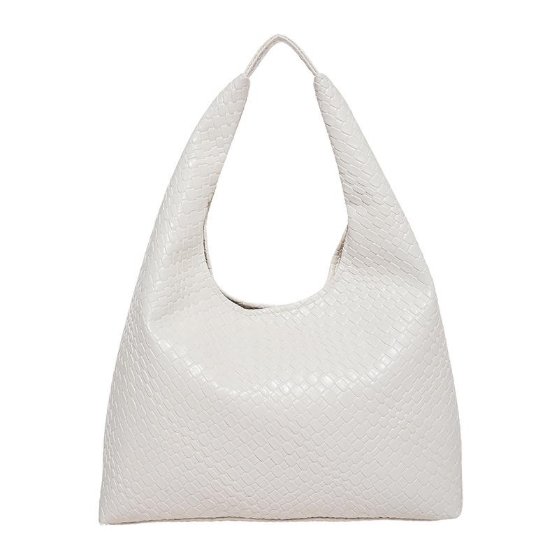 

Women s Woven Crossbody Tote: Solid Color, Versatile Shoulder & Underarm Bag 33*11*31cm