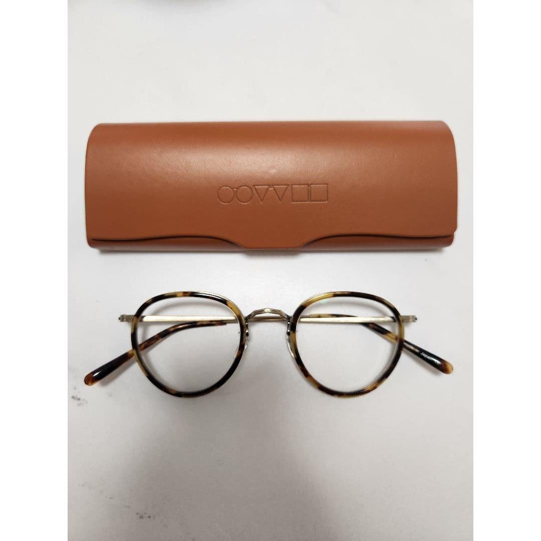 Used OLIVER PEOPLES round glasses with case