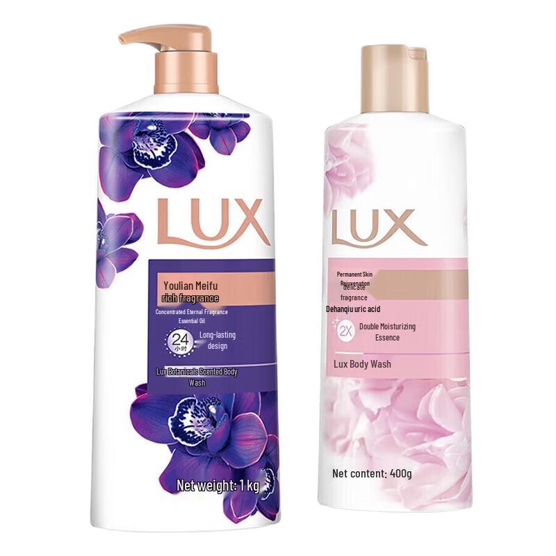

LUX Tender Skin Shower Gel & Milk Set