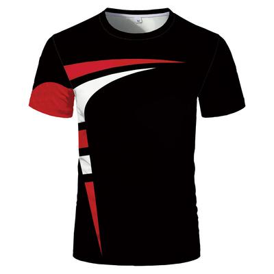 Spot 3D Digitaldruck Mode Herren Tops Sommer Herren Kurzarm Sport T-Shirts